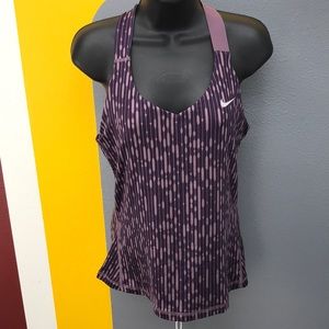 Nike Dri-fit purple tennis tank